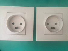 Alombard  Lot de 2 Prises 2P+T série étoile