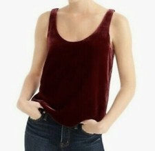 NWT J Crew Burgundy Velvet
