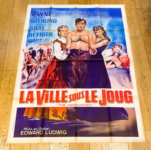 Ville sous joug affiche - joug,