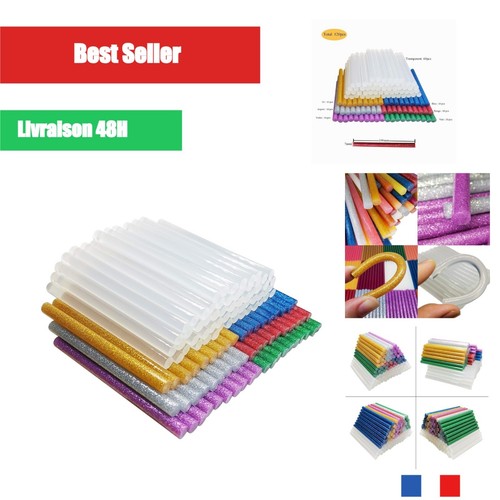 120 bâtons colle chaude - 120, de