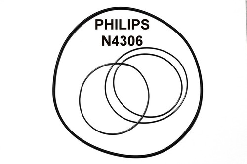 Courroies set philips - courroies, n4306