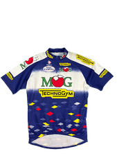 Maillot vélo cyclisme vintage MG TechnoGym Nalini