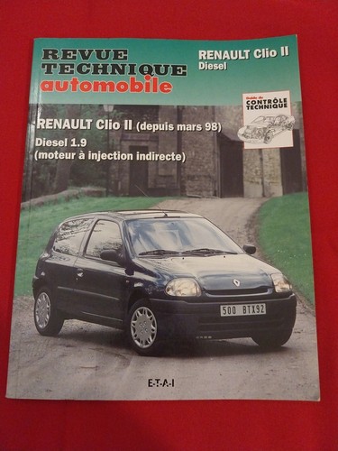 Revue technique renault clio - clio, 2