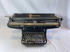 Machine à écrire Continental Grand chariot , Révisée