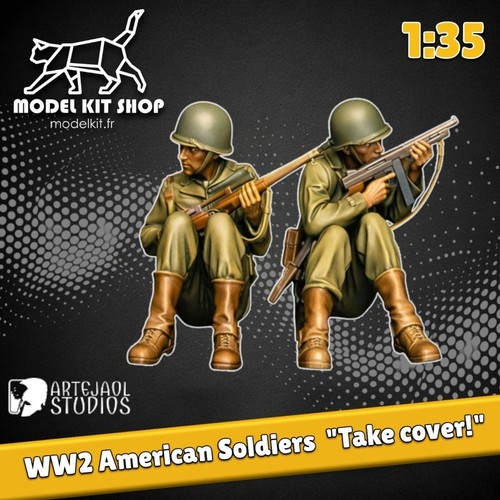 Ww2 soldats américains - 1:35,