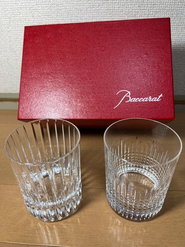 Baccarat pair glasses - glasses, 7cm