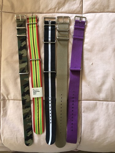Lot 5 bracelets nato - lot,