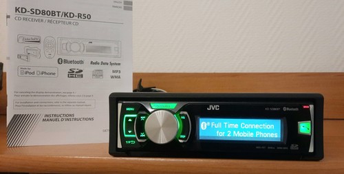 Autoradio jvc sd80bt - autoradio, kd-sd80bt