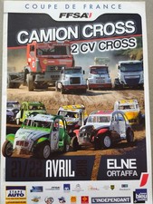 Programme 2018 CAMION CROSS 2 CV ELNE COUPE DE FRANCE FFSA auto ROUSSILLON