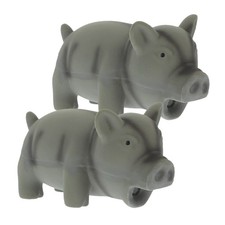  2pcs Pigne en forme de chien Pichet Jouet pour animaux de compagnie résistants