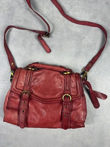 Sac main cuir marron - sac,