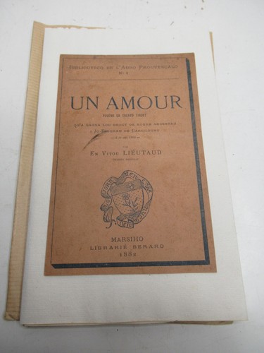 Victor lieutaud amour poeme - lieutaud,
