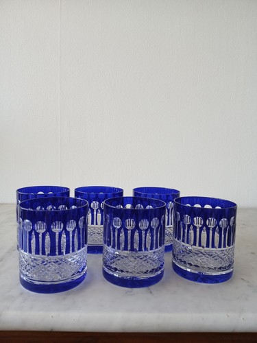 Verres couleur en cristal - de,