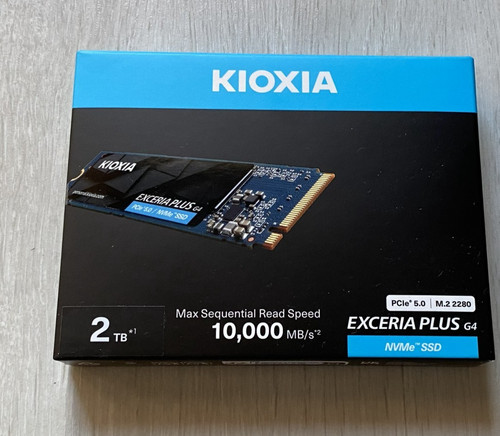 Ssd kioxia exceria plus - ssd, g4