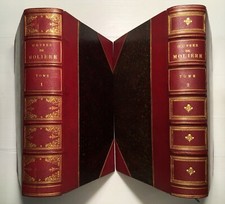 1884 MOLIERE OEUVRE COMPLETE*JOLIES FINES GRAVURES*THEATRE POESIE LIVRE ILLUSTRE