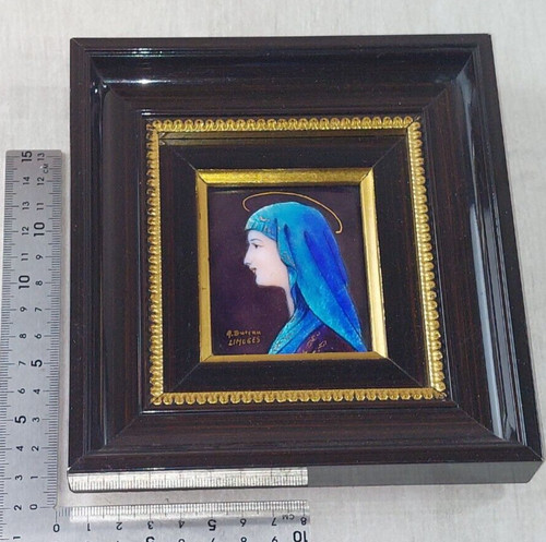 Ancien tableau émaux de - ancien,