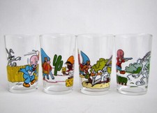 Warner Bros 1977 - BUGS BUNNY SAM PIRATE ELMER SPEEDY GONZALES Verre à Moutarde