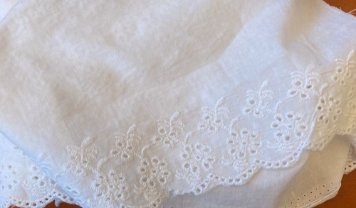 Mercerie coupon ruban broderie - mercerie,