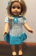 Handmade Crochet 18” Doll