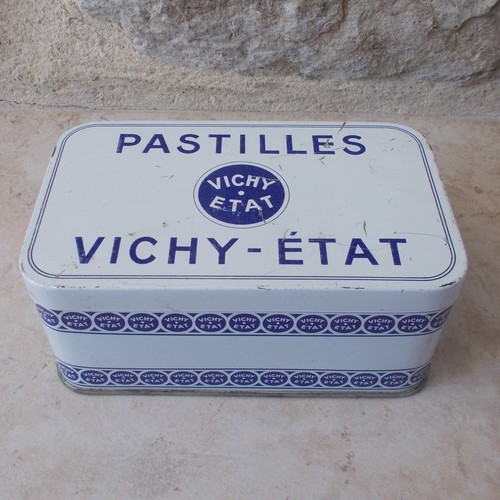 Ancienne boite métal bonbons - ancienne,