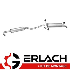 Echappement silencieux pour