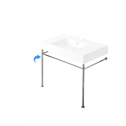 Duravit vero metal - vero, console