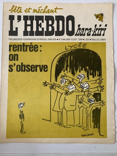 Hara kiri hebdo du - kiri, n°33