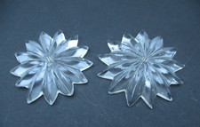 2 grandes étoiles en cristal