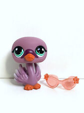 LPS Littlest PetShop cygne violet 1400 + accessoire édition spéciale