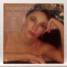 RUTH LAREDO - RACHMANINOV works for piano solo vol.4 COLUMBIA LP EX+