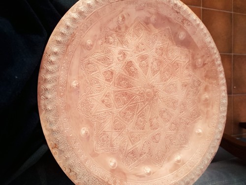 Plateau cuivre marocain - en,