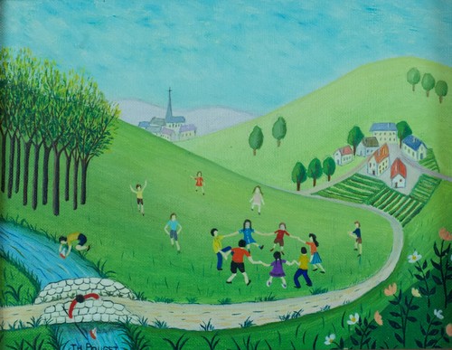Tableau moderne thérèse - tableau,
