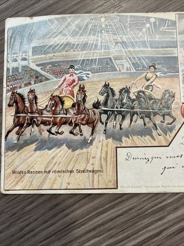 Carte postale 1901 barnum - carte,