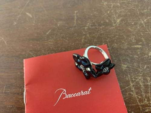 Bague orchidée cristal - bague, en