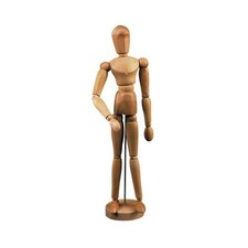 Mannequin articulé en bois