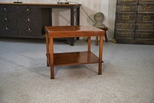 Table d'appoint Art Déco en acajou verni 1940's