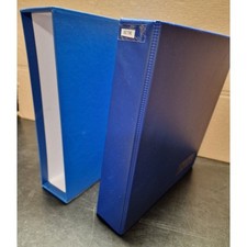 Reliure à anneaux Lindner + coffret (3 anneaux) + 60 films utilisés 1 fois vi...