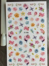 1 Feuille 3D 90 FLEURS 5