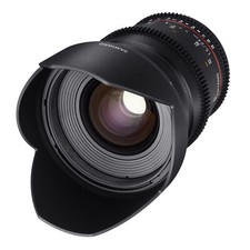 Samyang MF 24mm T1,5 Vidéo