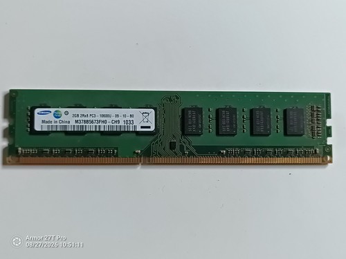 Barrette ram fixe 2go ddr3 - barrette,