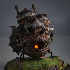 Figurine diorama lumineux