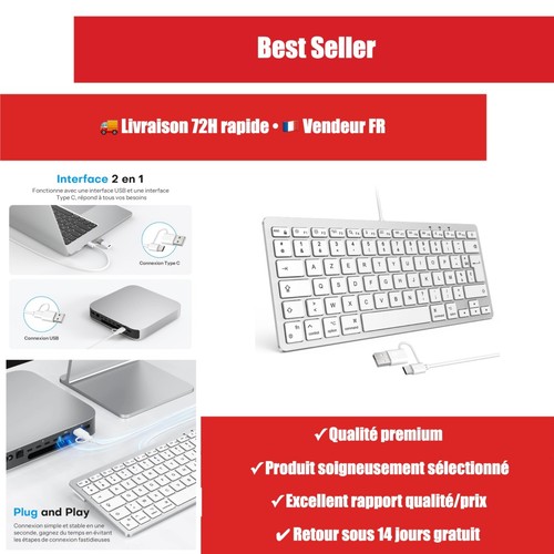 Omoton clavier mac azerty - clavier,