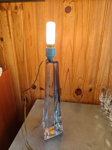 Lampe ancienne cristal daum - lampe,