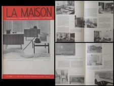 LA MAISON N°4 1959 CAILLETTE, LANDAULT, MOTTE, PERRIAND, LUXUS, DE MEY, DOLPHYN