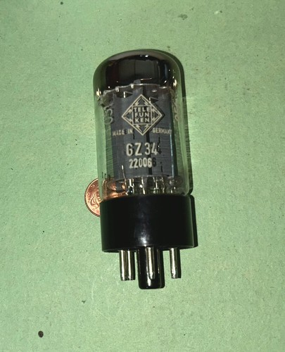Telefunken gz34 rectifier - telefunken,