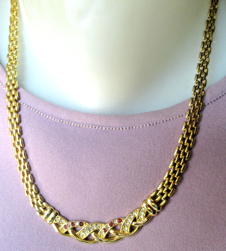 Collier maille américaine - collier,