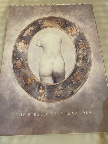 Calendrier pirelli 1989 - pirelli,