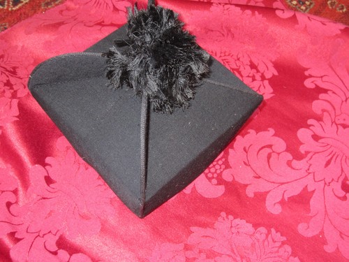 Barette ancienne noire - barette,