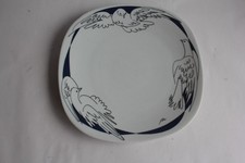 Assiette porcelaine Colombe Langenthal Suisse Hans Erni (69723)