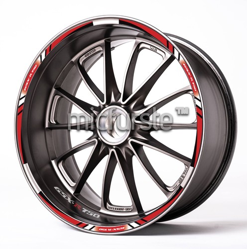 Gsx 750 autocollants - gsx-r, roue